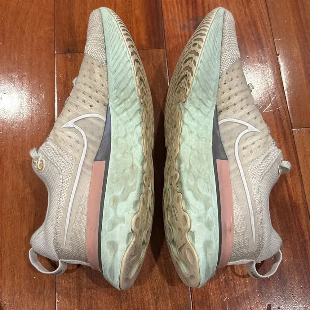 Nike React Infinity Run Flyknit – Phantom/Pink/Mint | Women’s Size 5.5